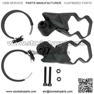 UTV Side Mirror Adapter Kit for Profiled and Round Tube Roll Cages ?C Kawasaki Teryx