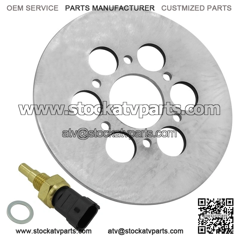 For Yamaha Banshee 350 YFZ350 1990-2006 2 Front Wheel Brake Disc Rotor