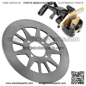 For Yamaha Raptor 700 YFM700R 2006 2007 2008 Front Rear Brake Disc Rotor With Pads