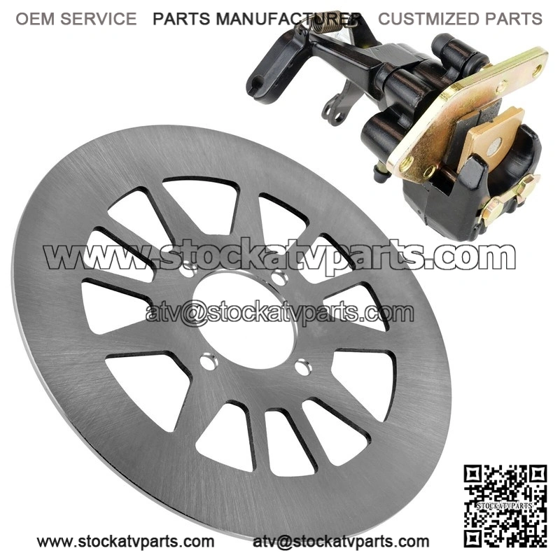 For Yamaha Raptor 700 YFM700R 2006 2007 2008 Front Rear Brake Disc Rotor With Pads