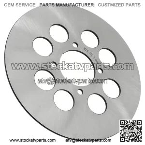 For Yamaha Raptor 660R 2001-2005 Rear Right Brake Disc with Brake Pads and Bolts