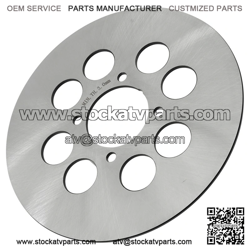 For Yamaha Raptor 660R 2001-2005 Rear Right Brake Disc with Brake Pads and Bolts - Image 3