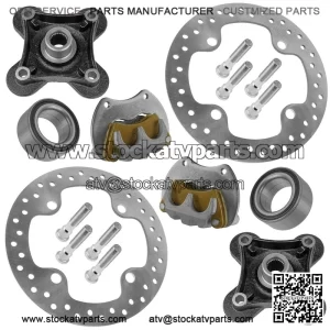 For Suzuki LT-Z400 LTZ400Z Quadsport Z400 2003-14 Front Caliper Brake Disc Pad