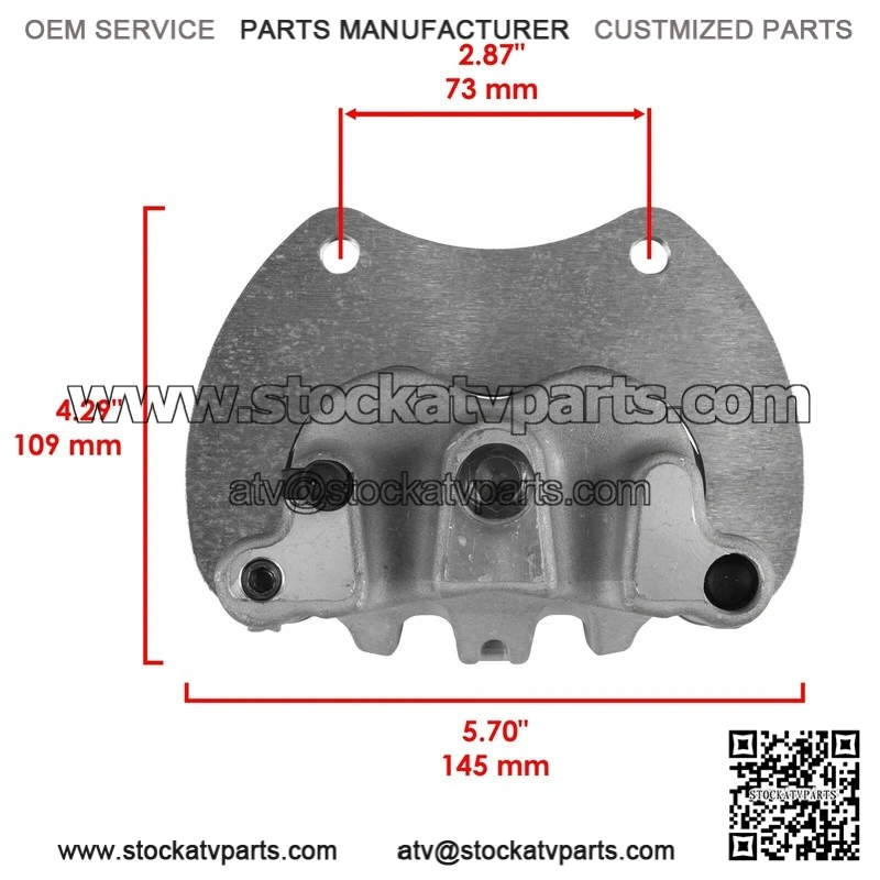 For Suzuki LT-Z400 LTZ400Z Quadsport Z400 2003-14 Front Caliper Brake Disc Pad - Image 2