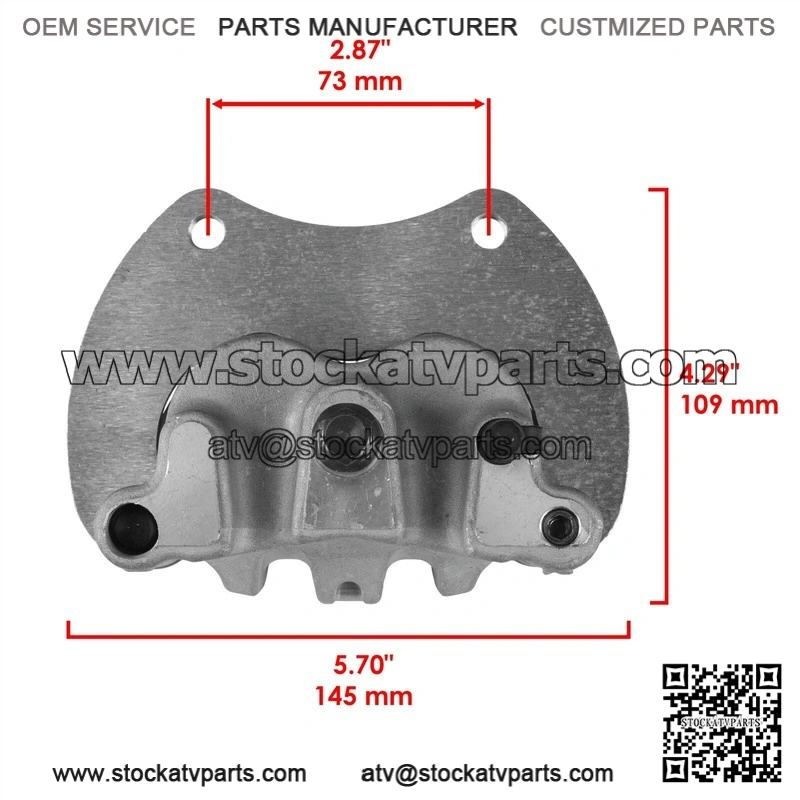 For Suzuki LT-Z400 LTZ400Z Quadsport Z400 2003-14 Front Caliper Brake Disc Pad - Image 3