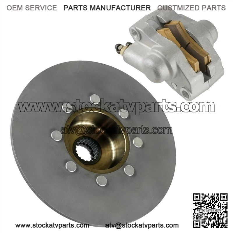 For Yamaha Viking 700 YXM700 EPS 2014-26 2x Front Rear Brake Disc Rotor With Bolts