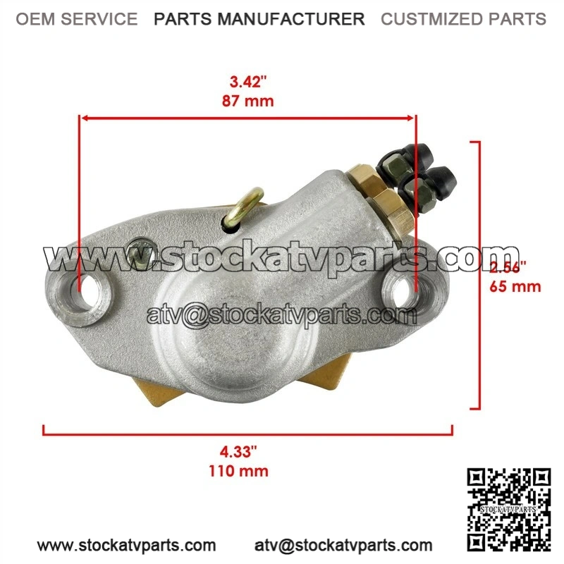 For Yamaha Viking 700 YXM700 EPS 2014-26 2x Front Rear Brake Disc Rotor With Bolts - Image 2