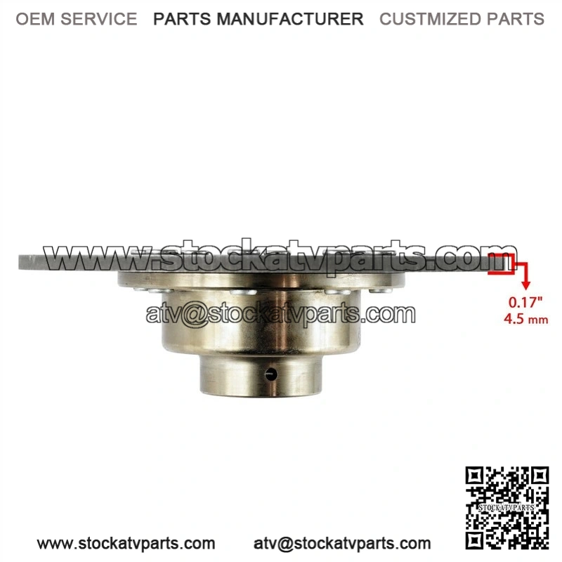 For Yamaha Viking 700 YXM700 EPS 2014-26 2x Front Rear Brake Disc Rotor With Bolts - Image 3