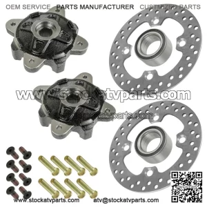 For Polaris RZR XP 4 900 EFI 2013 Wheel Carrier Disc and Bearing With Bolts