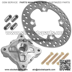 Fits Yamaha 5FK-2582W-00-00 Rear Wheel Brake Disc Rotor
