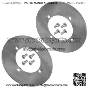 For Polaris RZR 800 S 2012-2014 Front Wheel Hub and Brake Disc Rotor Kit