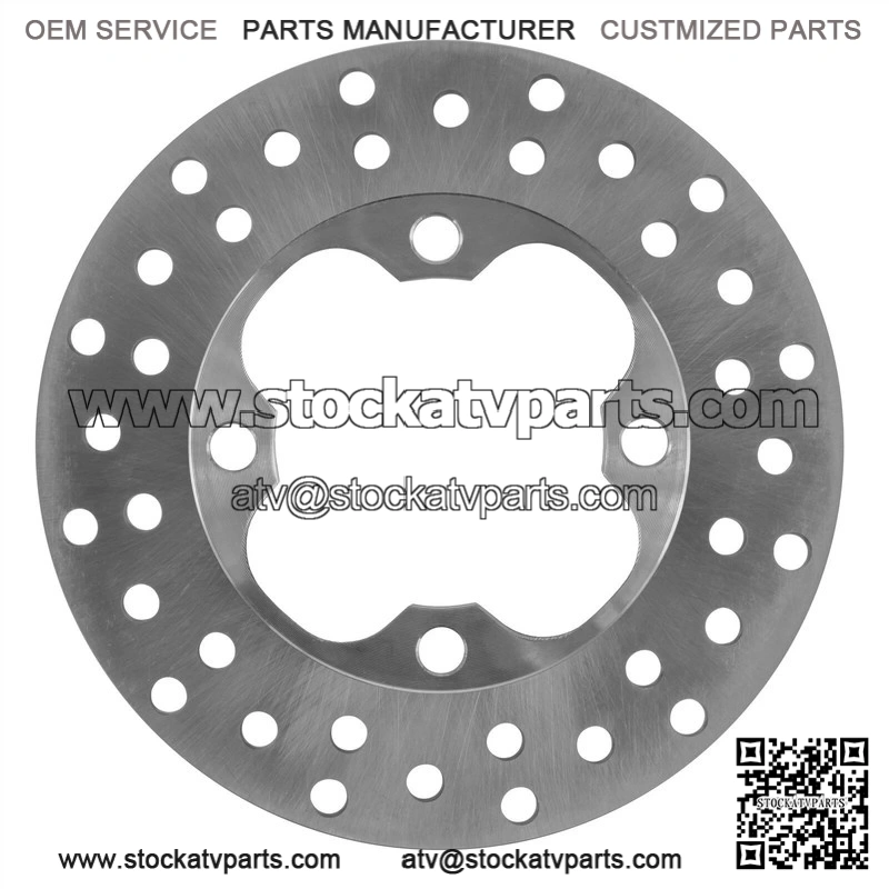 Fits Honda Rancher 420 TRX420FPE 4x4 ES 2009-13 2 Front Brake Disc Rotor With Pads - Image 3