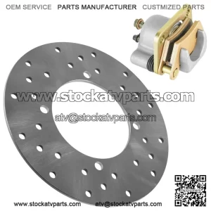 Fits Yamaha YFZ450X 2010 2011 Front and Rear Brake Disc Rotor With Brake Pads