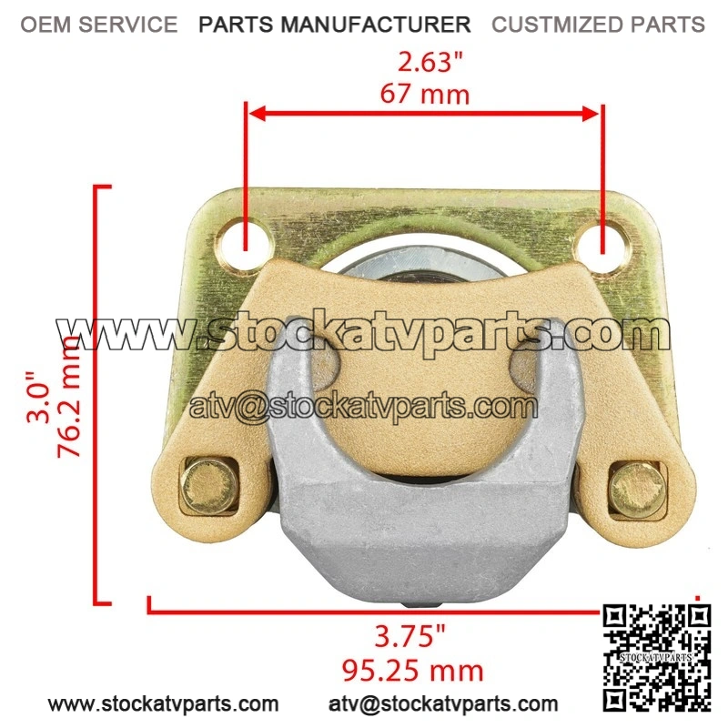 Fits Yamaha YFZ450X 2010 2011 Front and Rear Brake Disc Rotor With Brake Pads - Image 2