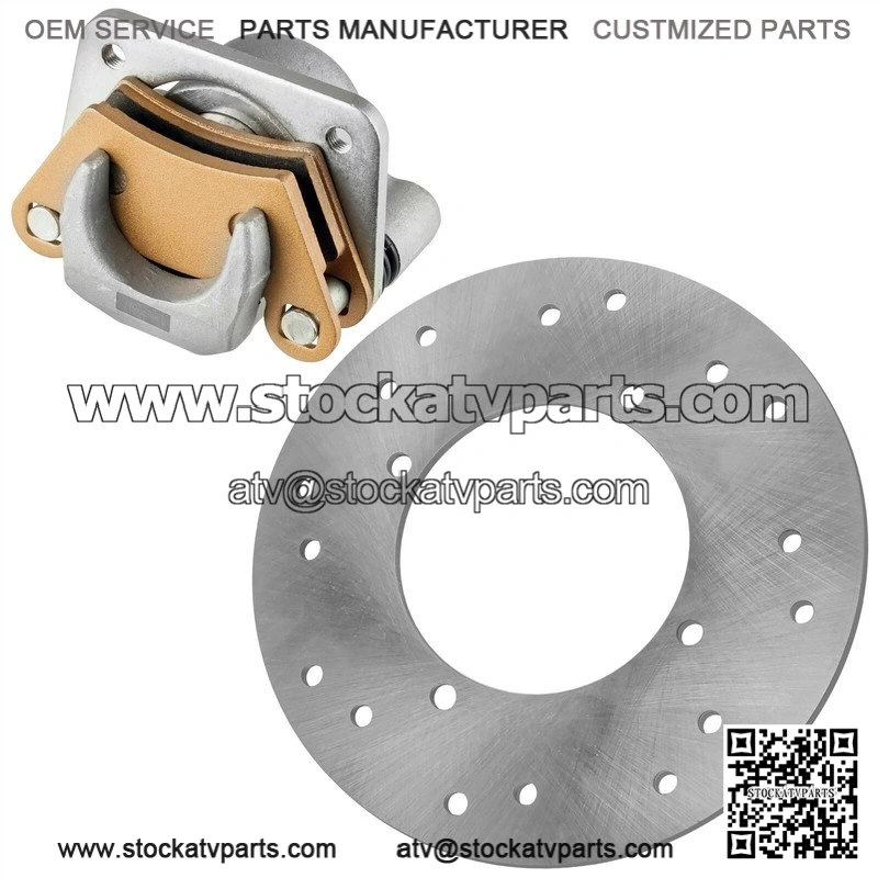 For Polaris Ranger 500 2x4 2006 2007 Rear Left Brake Caliper With Disc With Pads