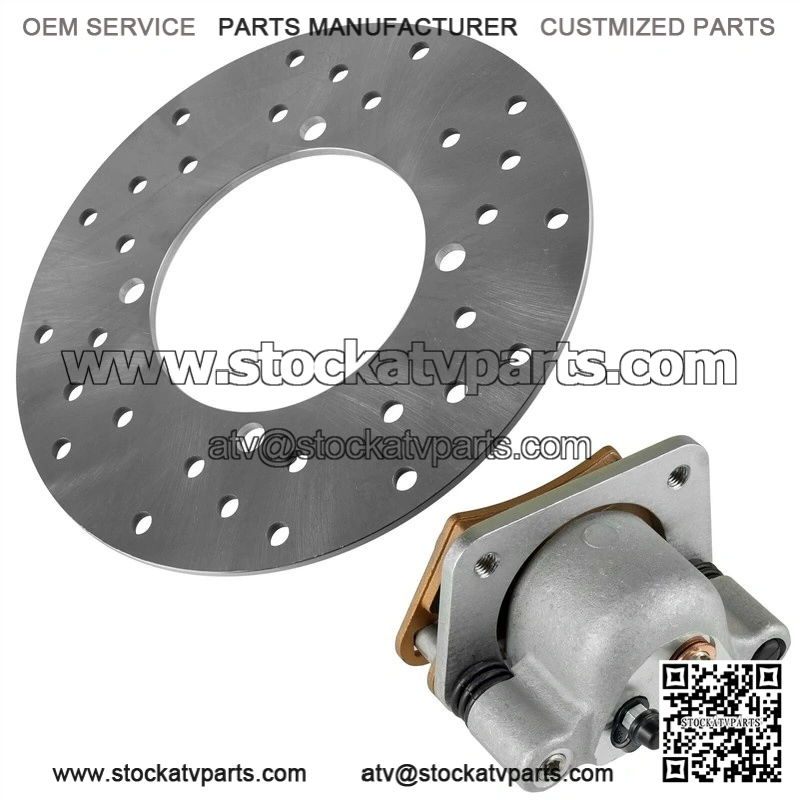 Can-Am Rear Brake Disc Rotors 705601511 715900381 715900382 With Brake Pads - Image 3