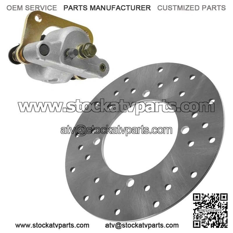 For Honda TRX450R 2004-2009 Rear Brake Caliper And Disc Rotor - Image 3