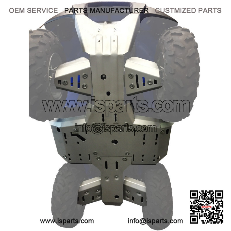 CV Guards and Skidplate Kit for Kawasaki KVF750 (2013 and Newer) ATV Quad Bike