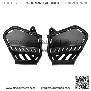 Black Aluminum Heel Guards for 2006-2026 Yamaha RAPTOR 700 700R YFM700