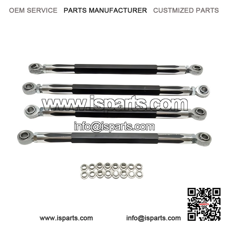 Billet Radius Rods for Polaris Pro XP SXS Off Road UTV
