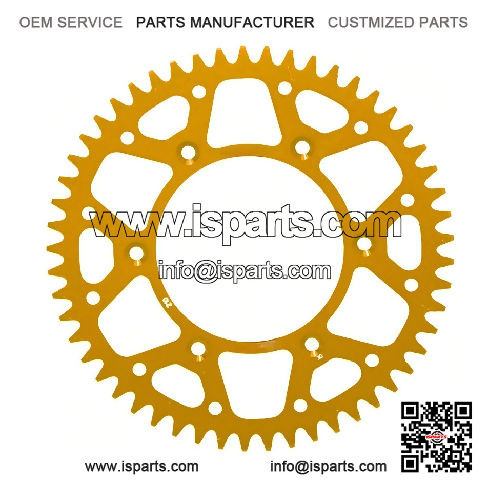Gold Rear ATV Sprocket (49 Tooth) for Gas Gas WILD HP 450 Quad (2004-2006)