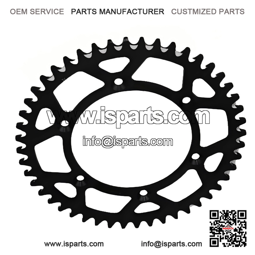 Black Rear ATV UTV Sprocket (50 Tooth) for Yamaha YFZ350 Banshee (1989-2014)