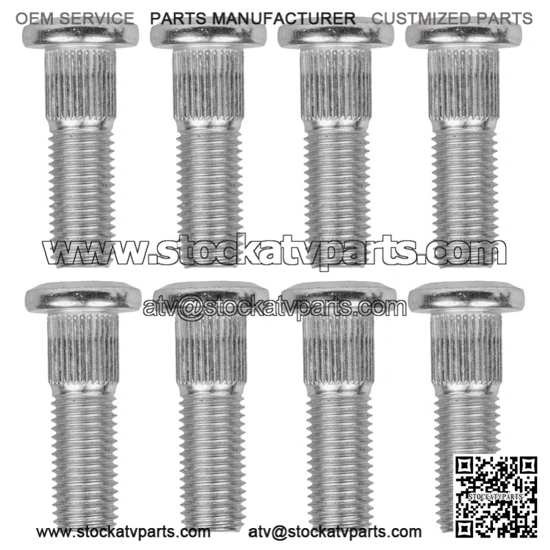 Honda TRX300 Fourtrax 300 2X4 1988 1989-2000 8 Front Wheel Hub Stud Bolt - Image 3