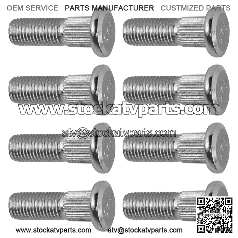 Honda TRX300 Fourtrax 300 2X4 1988 1989-2000 8 Front Wheel Hub Stud Bolt - Image 4