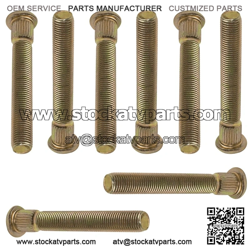 Polaris RZR S 800 EFI 2009-2014 8-Studs Front Wheel Hub Studs