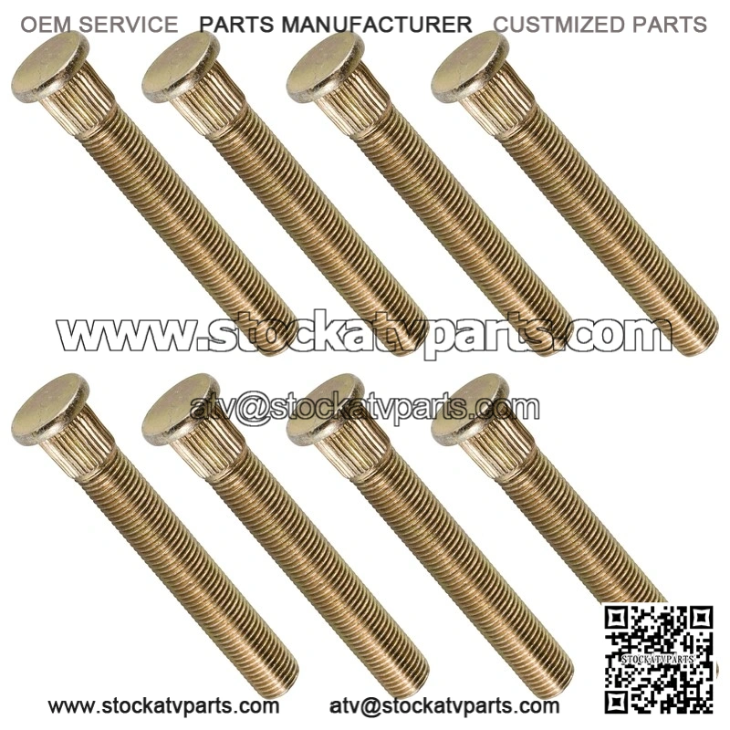 Polaris RZR S 800 EFI 2009-2014 8-Studs Front Wheel Hub Studs - Image 3