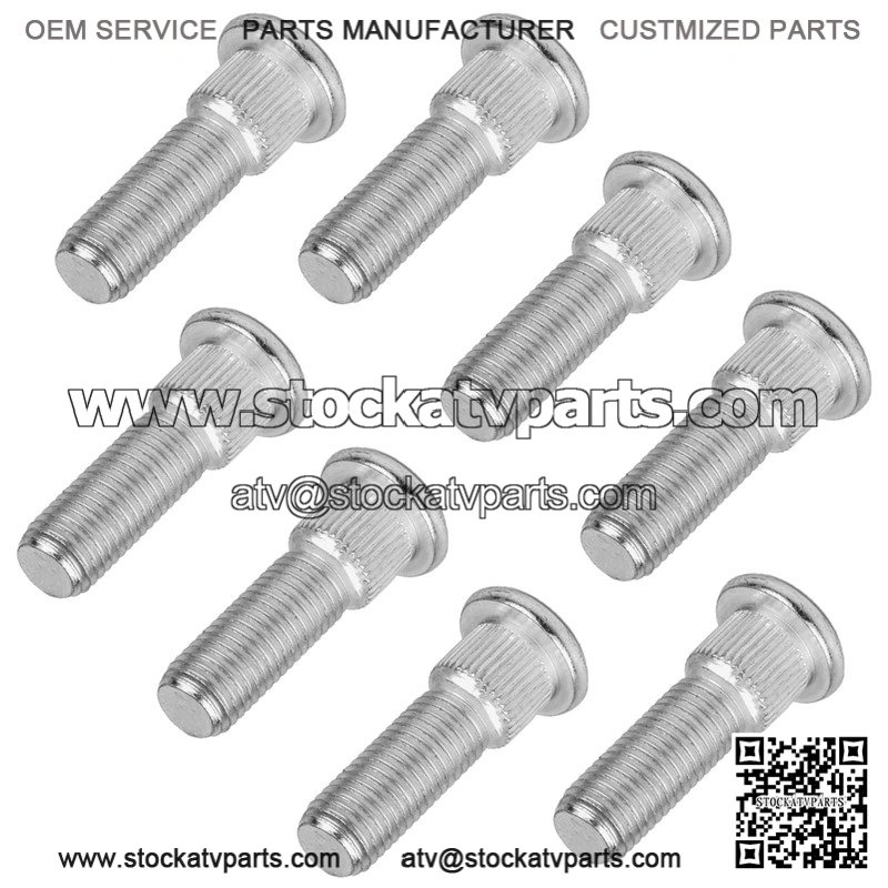 Yamaha Rhino 660 YXR660 2004 2005 2006 2007 8 Rear Wheel Stud Bolt Serration - Image 4