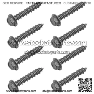 Polaris Clutch Cover Mounting Screw M6x35 Qty 8 7519330 Screw Bolts