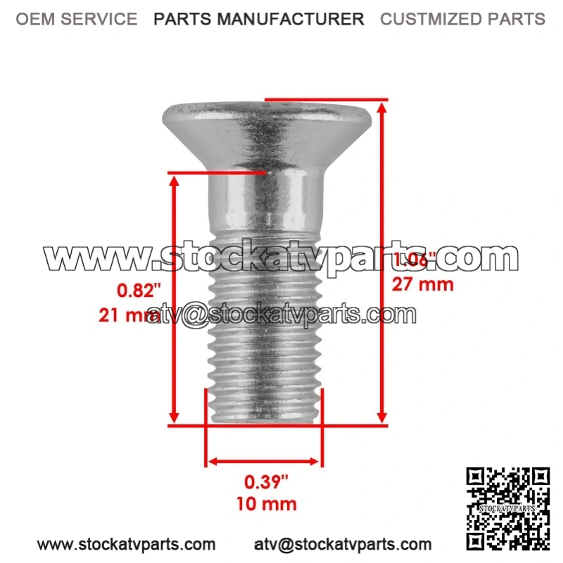 Honda Sportax 300 TRX300EX 1993-2009 4x Rear Wheel Axle Sprocket Bolt & Nut - Image 2