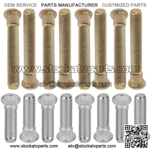 Polaris RZR 800 EFI EPS 2008 2009-2014 16 Studs Front Rear Wheel Hub Studs