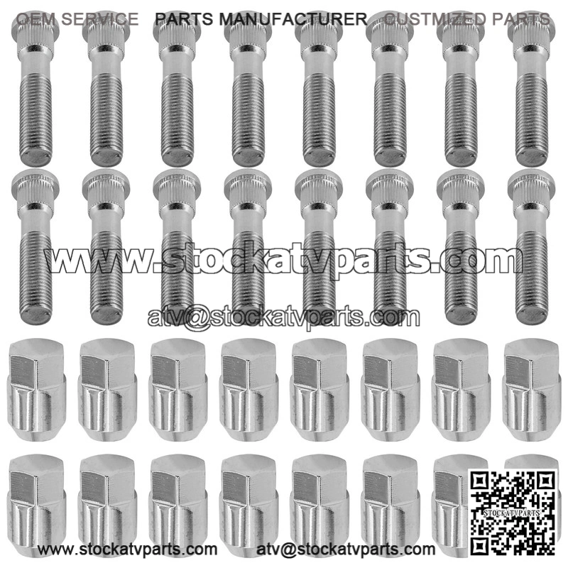 Polaris RZR XP 1000 / RZR XP 4 1000 2014-2021 Front/Rear Wheel Lug Nuts & Bolts - Image 4