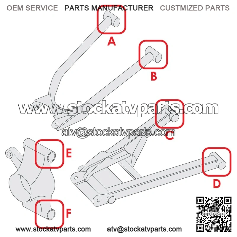 Polaris Ranger 500 2009-2013 / 800 2010-2017 / 900 2011-2014 / 7518562 Rear Knuckle Bolt - Image 2