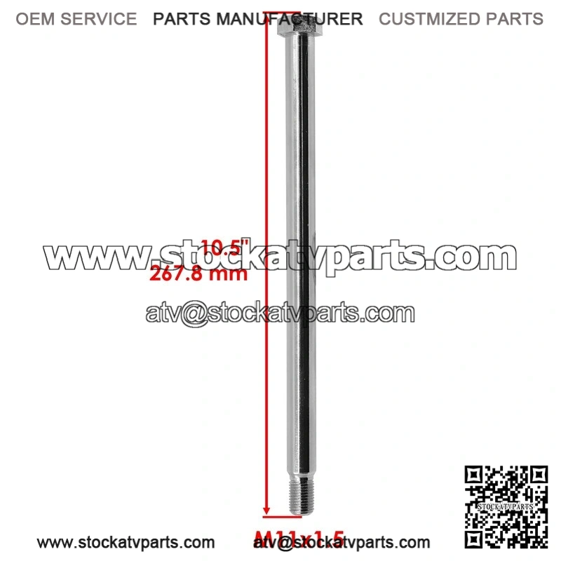 Yamaha Blaster YFS200 1988-2006 / M11 X 1.5 Swingarm Pivot Shaft Bolt - Image 2
