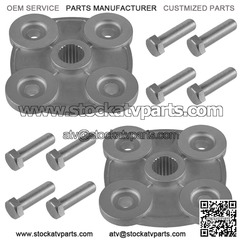 Polaris Scrambler 500 1997-1998 2005-2012 2x Rear L/R Wheel Hub w/ Hardware - Image 4