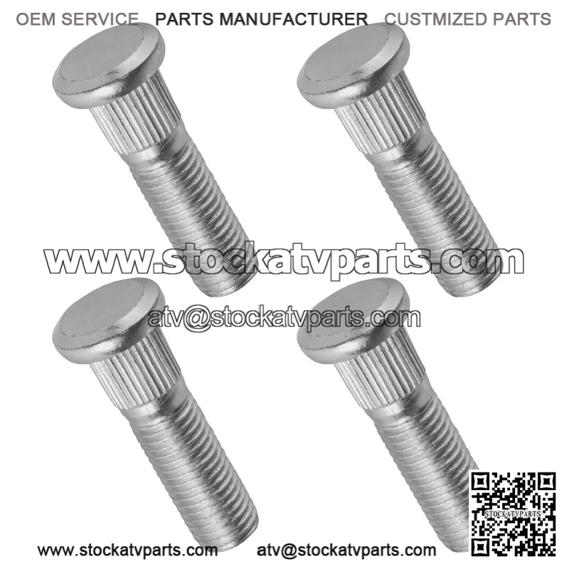 Honda Rancher 420 TRX420FE1 FM1 FM2 2014-25 QTY 4 Front Wheel Hub Stud Bolt - Image 3