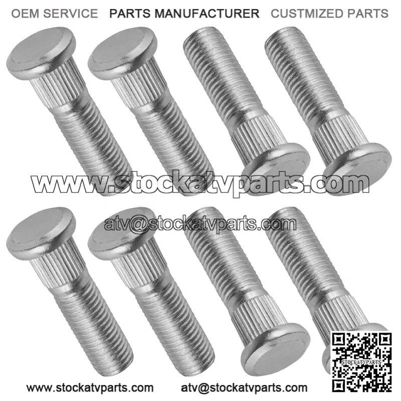 Honda Rancher 420 TRX420TE1 TRX420TM1 2014-25 QTY 8 Front Wheel Hub Stud Bolt - Image 3