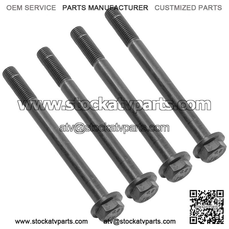 Polaris 7518566 7519365 M10-1.25 x 122 mm Hex Flange Bolts Screw - Image 3
