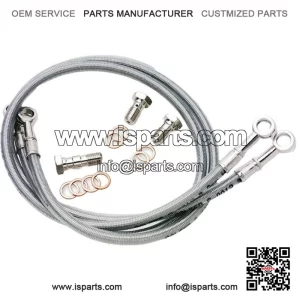 Universal 54 Inch 2 Line Front Brake Line Kit for ATV