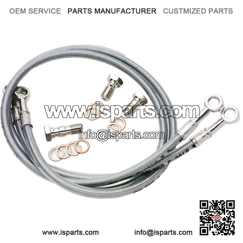 Universal 54 Inch 2 Line Front Brake Line Kit for ATV