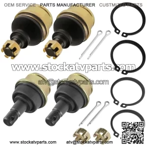 Honda Rancher 420 TRX420FM 2007-2013 Front Upper Lower Lh Rh 4x Ball Joints