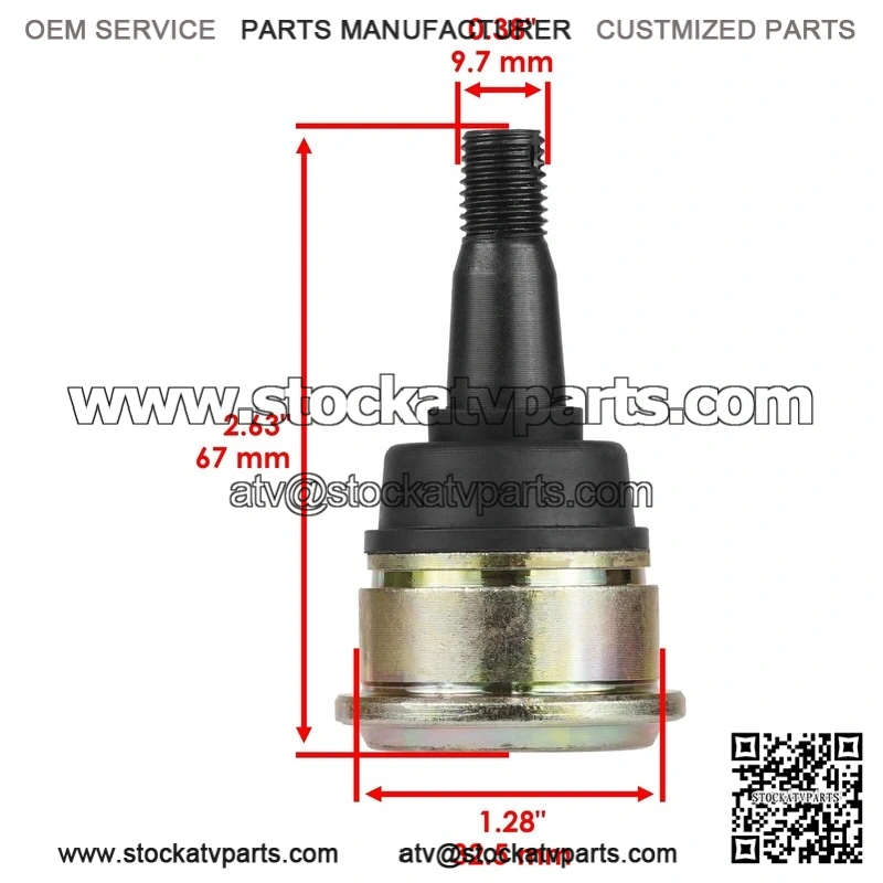 Yamaha Grizzly 700 YFM7 YFM700 2007-2012 4 Upper and Lower Ball Joints - Image 3