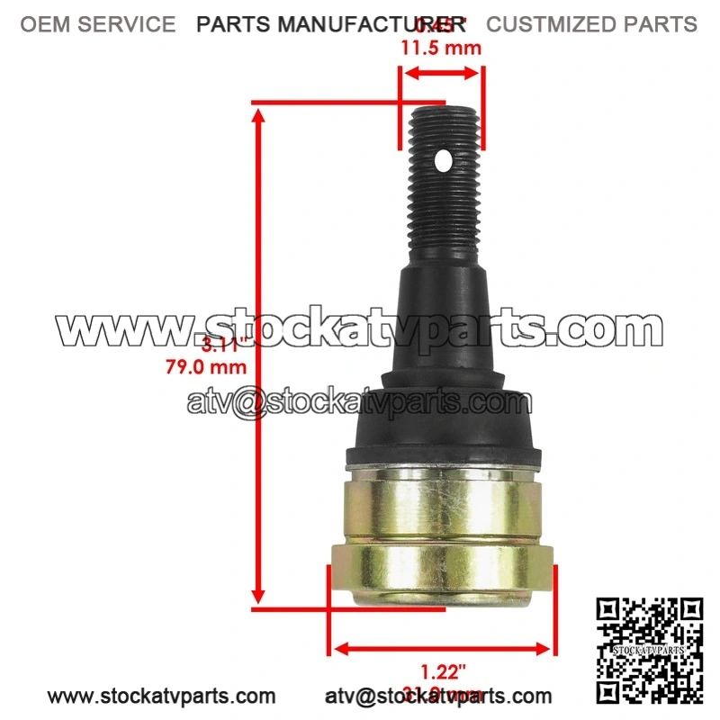 Polaris 7061230 7061221 7082538 7061244 Front Lower or Upper Ball Joint - Image 2