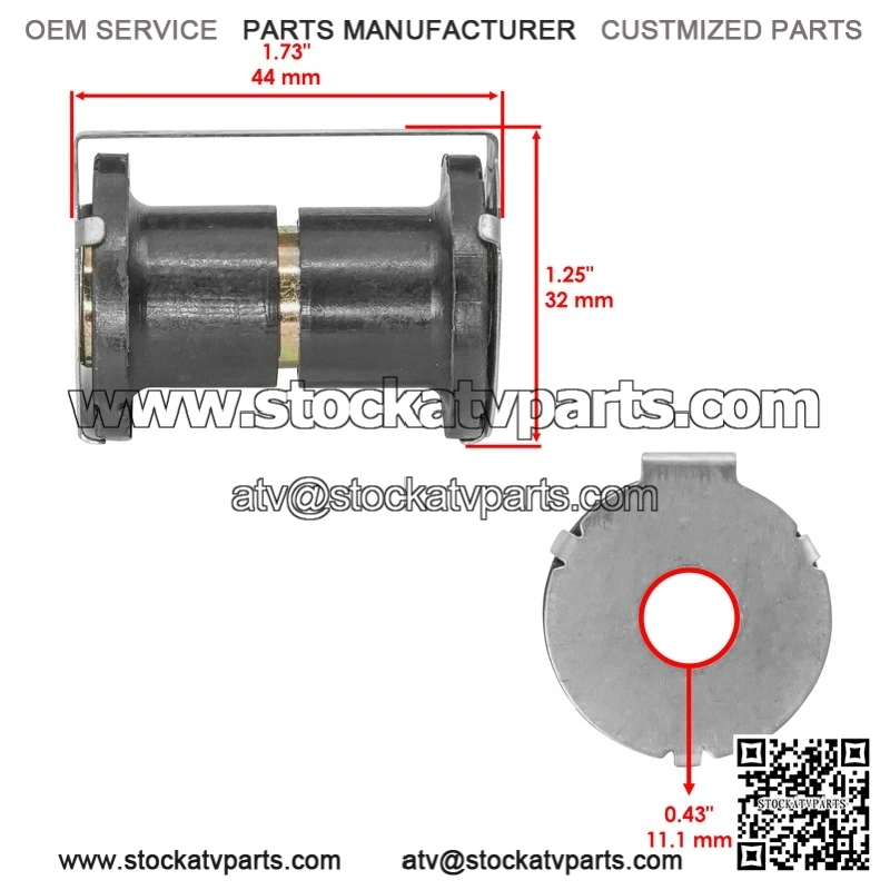 Can-Am Commander Max 1000 2014-2017 Front A-Arm Bushing Ball Joint Kit - Image 3