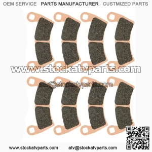 Sintered Front & Rear Brake Pads for 2014-2017 Polaris RZR XP 1000 | Replacement Brake Set