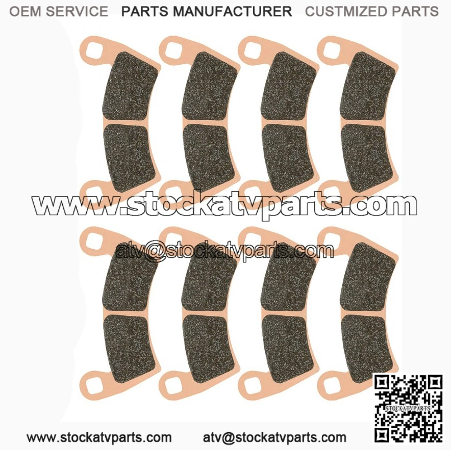 Sintered Front & Rear Brake Pads for 2014-2017 Polaris RZR XP 1000 | Replacement Brake Set