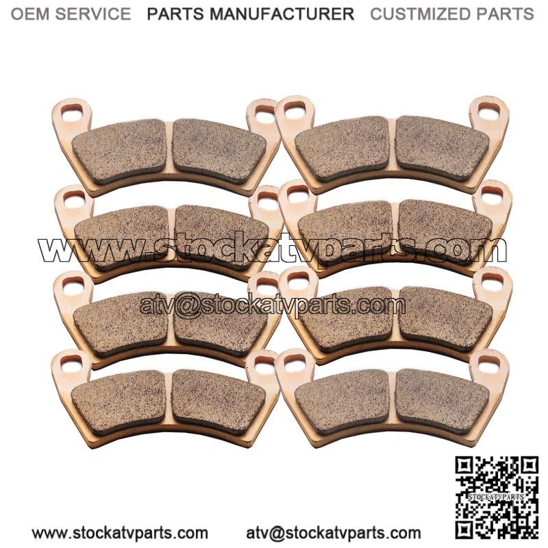 Sintered Front & Rear Brake Pad Set for Polaris RZR XP 4 1000 (2014-2018) | XP4 1000 Brakes